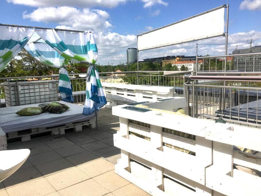 Vip Design Apartment M. Dachterrasse Dresden Exterior foto